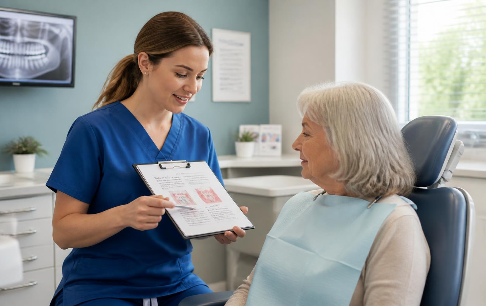 Map of Kern County communities served by senior dental insurance